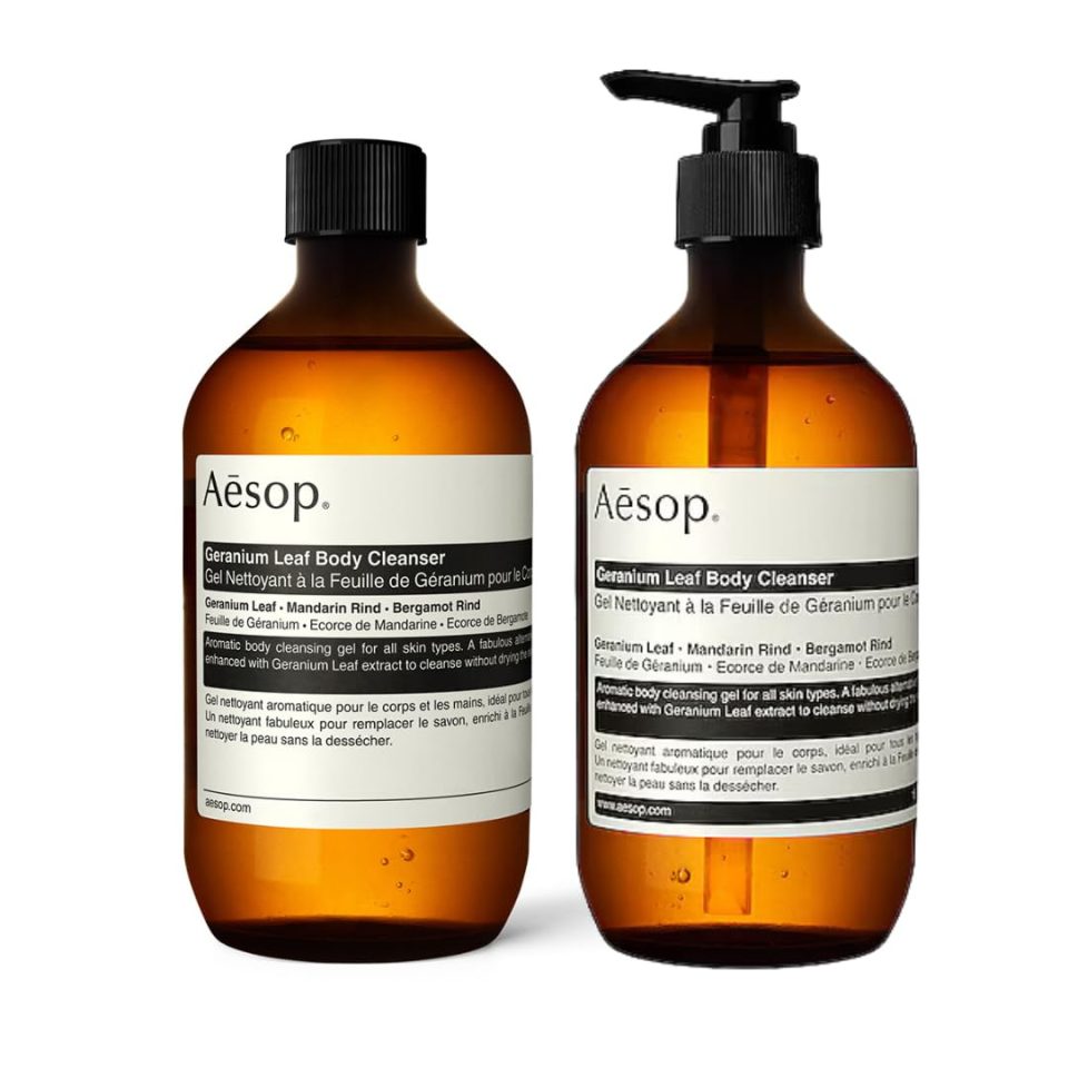 Aesop Geranium Leaf Body Cleanser + Refill