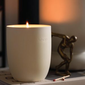 Aesop Callippus Aromatique Candle | Woody. Earthy. Green Scented